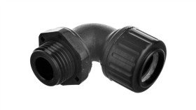 Dławnica Kątowa Do Węża Osłonowego Pg9 Ip65 Silvyn Hw Pg 9 Czarna 61794110