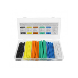 Rura termokurcz zestaw 100szt 10cm w pudełku ZEXT