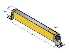 Turck Kurtyna świetlna LS2LP30-1650Q88 Wysokość ochronna 1650 mm