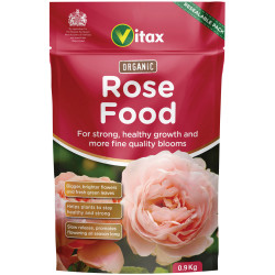 Vitax 6ORF901 Organic Rose Food 0.9kg Pouch