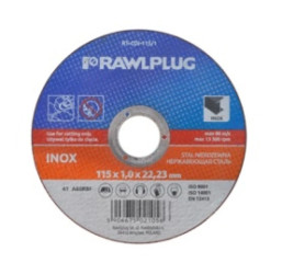 Ściernica korundowa do cięcia i szlifowania stali nierdzewnej 230x22,23mm RT-CDI-230/19