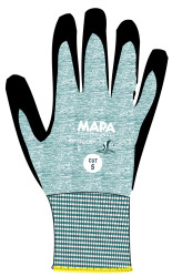 Rękawice robocze rozmiar: 8 materiał: HPPE zerwanie: 4 ścieranie: 4 zastosowanie: Odporność na przecięcia