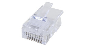Złącze RJ45 Wtyk Złącze RJ45 Montaż na kablu Cat6 RND 8-żyłowe