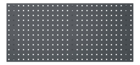 Panel wiszący na narzędzia Panele ścienne Panel poziomy zawartość Panel poziomy Stal śr. 991mm