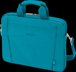 D31307-RPET Laptop bag, Eco Slim Case BASE 13-14.1, blue