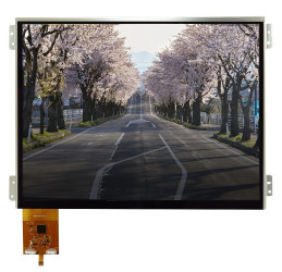 Wyświetlacz LCD TFT 10.4cal Transmisywny TFT XGA 1024 x 768pikseli LED Backlight HDMI I/F Tak RS PRO