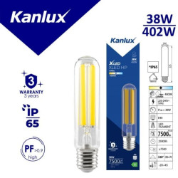 Żarówka uliczna LED E40 XLED HP D46E40 38W-NW 7500lm 4000K barwa neutralna IP65 PF0,9 3lata Gwar. 37347