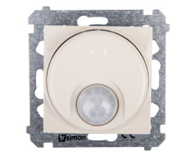 Simon 54 Czujnik ruchu tranzystorowy i zabezpieczeniem kremowy DCR11T.01/41