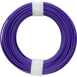 Donau 118-6 Electronics Strand Violet 1x0.14 mm&#xB2; 10 m