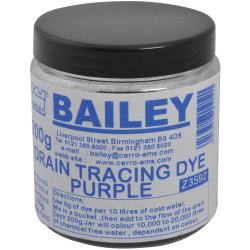 Bailey 3592 Drain Tracing Dye - Purple