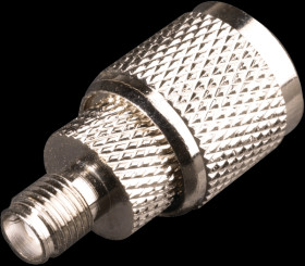 TNC adapter: TNC plug/SMA socket
