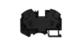 Złączka Szynowa Przelotowa Zaciskowa Czarna 16Mm2 1P