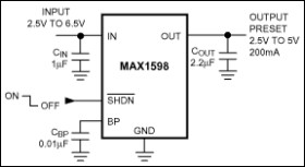 Low-Noise, Low-Dropout, 200mA Linear Regulator