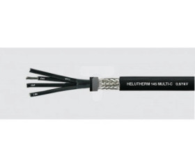 Przewód H.term 145 multi-c 3x0,5mm 300/500V sieciowany bezhalogenowy ekranowany 52200 /bębnowy/