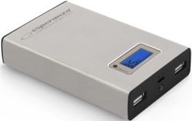 Power Bank 8400mAh KINETIC LED LIGHT srebrny