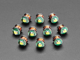 Adafruit Large Inductive Wireless LEDs - 10 Pack - White