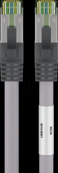 55136 Patch cable Cat. 8.1 S/FTP, 1m, grey