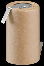 73025 4/5 Sub-C, 2000 mAh, soldering lug (Z)