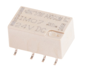 Przekaźnik sygnału, 24V dc, 2 A, DPDT, 2-polowy, montaż SMD, TE Connectivity IM
