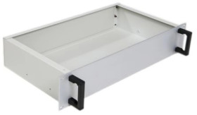 Obudowa do montażu w szafie, 2U, 88 x 483 x 250mm