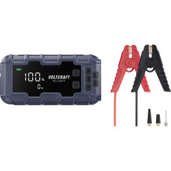 VOLTCRAFT VC-16533725 Quick start system Jump start 600A 12V 2xUSB SOC indicator