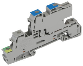 Listwa zaciskowa uziemienia 24–8 AWG żyły: 4 Szary Śruba Phoenix Contact