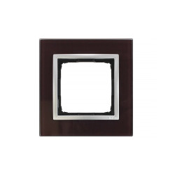 Ramka pojedyncza szklana kusząca śliwka DRN1/89 Kontakt Simon54 Nature