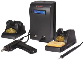 Stacja lutownicza Metcal 2-wyjściowa Rozlutowywanie / Lutowanie 40W Typ F — wtyczka Schuko, typ G — brytyjski 3-stykowy