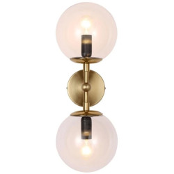 Kinkiet podwójny DORADO LP-002/2W Transp. Light Prestige