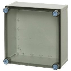 Fibox 8113048 CAB PCQ 30x30x17cm T cabinet Enclosure, PC Smoke transparent cover