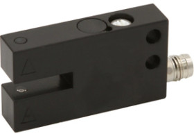 Czujnik optyczny 25x10x45mm szerokość widełek 5mm 10-30V DC PNP/NPN NC/NO złącze M8 3pin IP67 OG050571