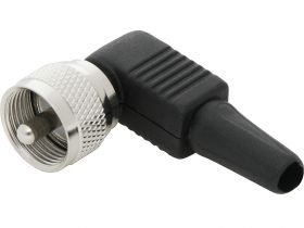 Wtyk UHF (antena CB) kątowy