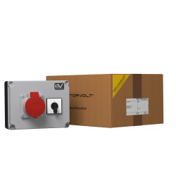 Rozdzielnica budowlana z łącznikiem krzywkowym 16A WDD 1x16A Mennekes Doktorvolt DV-2985-D