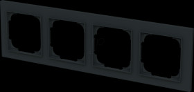 1724-45M Cover frame, 4-way