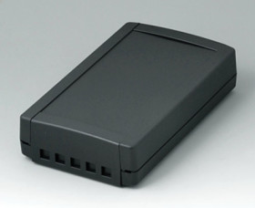 ABS enclosure, (L x W x H) 194 x 115 x 46 mm, black (RAL 9005), IP40, B1075469