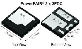 Dual N-Channel 30 V (D-S) MOSFET with Schottky Diode