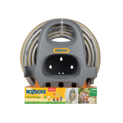 Hozelock 2364 0000 2364 Hose Hanger with 20m Hose &amp; Fittings