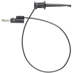 Pomona Electronics 1923511 Mini Grabber Test Clip 36in Black Glass-Fibre
