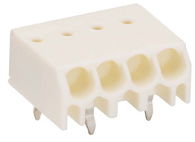 Złączka oświetleniowa WAGO 4 744 Żeński Listwa zaciskowa do płytki drukowanej Gniazdo