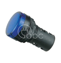 Lampka diodowa 12 V AC/DC, niebieski, PLML4L12
