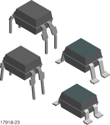 VO615A Optocoupler, Phototransistor Output, High Temperature