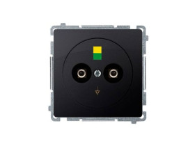 SIMON BASIC Gniazdo ekwipotencjalne - różnicy potencjałów (moduł) zaciski śrubowe: 2.5 4 6 mm2 grafit matowy BMGE.02/28 KONTAKT