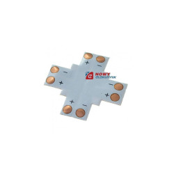 Złączka LED 8mm czterostronna 3528 do taśm LED