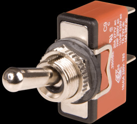 C3900BEAAA Toggle switch with metal lever, 1x OFF - ON