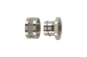 Łącznik do kanałów kablowych HellermannTyton gwint M25 10mm