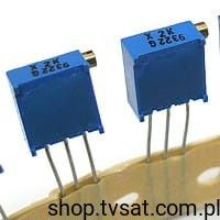 3296Z-1-202 Potentiometer 2K Ohm 20 Turns THT BOURNS