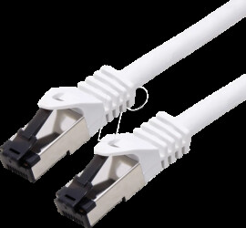 21991872 Cat. 8.1 patch cable, LSOH, S/FTP, white, 2 m