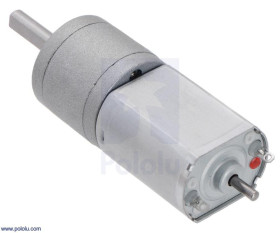 Pololu 25:1 Metal Gearmotor 20Dx41L mm 6V with Extended Motor Shaft