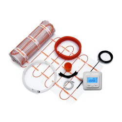 Zestaw ogrzewania podłogowego TV TO 50 z regulatorem TVT04ED 3m2 Thermoval