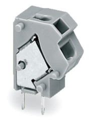 Złącze PCB 1 -pinowe raster 7.5/7.62mm 2 -rzędowe Przewlekany Męski WAGO